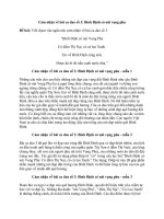 Cảm nhận về bài ca dao số 3 bình định có núi vọng phu (4 mẫu) siêu hay