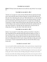 Cảm nhận lao xao mùa hè (5 mẫu) siêu hay