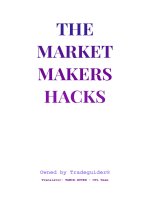 The market makers hacks   vn
