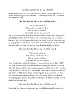 Cảm nhận đoạn thơ đời cha ông với đời tôi (12 mẫu) siêu hay