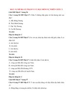 Sách bài tập địa lí 7 bài 5 (cánh diều) vị trí địa lí, phạm vi và đặc điểm tự nhiên châu á