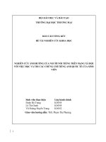 Nghiên cứu ảnh hưởng của người nổi tiếng trên mạng xã hội với việc học và thi các chứng chỉ tiếng anh quốc tế của sinh viên