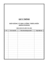 22. Qt-17 Quy Trình Bán Hàng Và Đo Lường Sự Thỏa Mãn Khách Hàng.docx