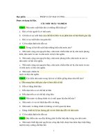 Câu hói đúng sai pháp luật đại cương