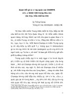 Quan hệ giữa vương quốc cổ champa với các quốc gia trong khu vực từ đầu đến thế kỷ xv