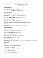 De cuong on thi hoc ki 1 mon tieng anh lop 3 kntt