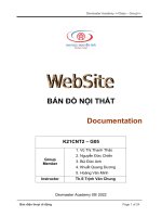 Bán đồ nội thất đề tài xây dựng website bán quần áo thời trang