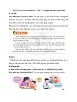 Gdcd 7 bài 7 (cánh diều) ứng phó với tâm lí căng thẳng