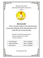 Ứng dụng computer vision nhận diện người tham gia giao thông đội mũ bảo hiểm giúp nâng cao chất lượng kiểm soát an toàn giao thông