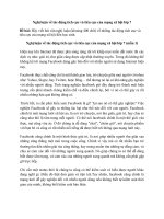 Nghị luận về tác động tích cực và tiêu cực của mạng xã hội lớp 7 (12 mẫu) siêu hay