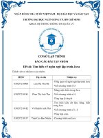 Cơ Sở Lập Trình Báo Cáo Bài Tập Nhóm Đề Tài Tìm Hiểu Về Ngôn Ngữ Lập Trình Java.pdf