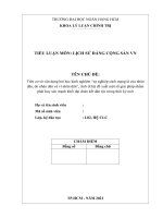 Sự nghiệp cách mạng là của nhân dân, do nhân dân và vì nhân dân anh (chị) đề xuất một số giải pháp nhằm phát huy sức mạnh khối đại doàn kết dân tộc trong thời kỳ mới