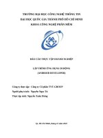 Báo Cáo Thực Tập Doanh Nghiệp Lập Trình Ứng Dụng Di Động (Android Developer).Docx