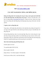 Y nghia ten cac chuc vu bang tieng anh