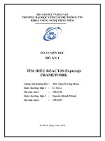 Đồ án tìm hiểu reactjs expressjs framework