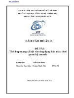 Đồ án tích hợp mạng xã hội vào ứng dụng bán máy chơi game hệ console