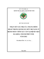 Đề tài nghiên cứu viêm tụy cấp  khoa hstc năm 2022  doc (1)