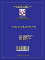 (Đồ án hcmute) xây dựng ứng dụng tìm nhà trọ