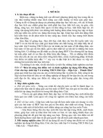 Skkn rèn luyện kĩ năng tìm điểm rơi và kinh nghiệm áp dụng bất đẳng thức côsi cho học sinh lớp 9 ở trường thcs hải lộc hậu lộc thanh hóa