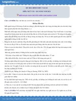 De thi vao 10 mon van da nang 2021 co dap an va loi giai chi tiet