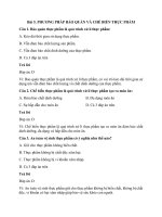 Trắc nghiệm công nghệ lớp 6 có đáp án – kết nối tri thức phần  (5)