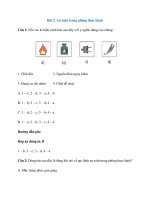 Trắc nghiệm khoa học tự nhiên lớp 6 có đáp án – kết nối tri thức phần  (1)