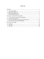 Skkn sử dụng sơ đồ tư duy để hệ thống hóa kiến thức trong một số bài dạy môn hình học lớp 11 ở trường thpt