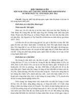 Tham luận: Công tác phối hợp phòng ngừa, ngăn chặn tội phạm và tệ nạn xã hội trong thanh thiếu niên