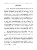 Học thuyết của trường phái trọng nông và ý nghĩa đối với nền nông nghiệp việt nam trong thời kỳ hội nhập 1