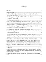 Đổi mới công nghệ sản xuất sữa tươi tiệt trùng của công ty cổ phần vinamilk