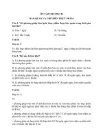 Trắc nghiệm công nghệ lớp 6 có đáp án – kết nối tri thức phần  (14)