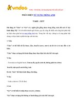 Phan biet take va get