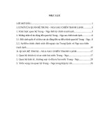 Quan hệ trung nga sau chiến tranh lạnh