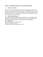 GIỚI THIỆU TỔNG QUAN VỀ TRUSTED DRIVER