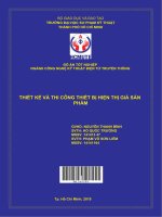 (Đồ án hcmute) thiết kế và thi công thiết bị hiển thị giá sản phẩm