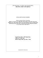 Skkn nâng cao kỹ năng vận dụng định lý về dấu của nhị thức bậc nhất, tam thức bậc hai thông qua việc phân tích sai lầm thường gặp của học sinh trong bài toán xét dấu, bài toán giải bất phương trình