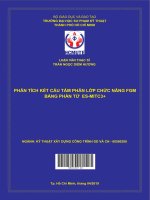 (Luận văn thạc sĩ hcmute) phân tích kết cấu tấm phân lớp chức năng fgm bằng phần tử es mttc3+