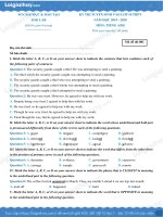 ĐỀ THI TUYỂN SINH VÀO LỚP 10 MÔN ANH VĂN