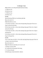 Trắc nghiệm khoa học tự nhiên lớp 6 có đáp án – kết nối tri thức phần  (46)