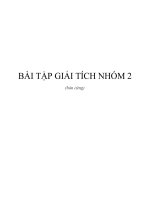 Bài tập giải tích đạo hàm, tích phân có ứng dụng gì trong cuộc sống