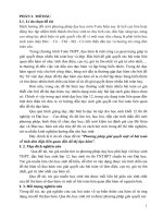 Skkn phương pháp giải quyết một số bài toán về tính đơn điệu liên quan đến đồ thị đạo hàm