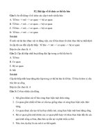 Trắc nghiệm khoa học tự nhiên lớp 6 có đáp án – kết nối tri thức phần  (43)