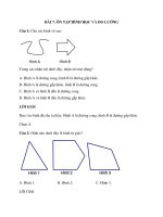 Trac nghiem on tap hinh hoc va do luong co dap an toan lop 3 ket noi t