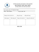 KẾ TOÁN NGHIỆP VỤ TÍN DỤNG (TRƯỜNG HỢP CHO VAY THEO HẠN MỨC TÍN DỤNG TẠI NGÂN HÀNG TMCP