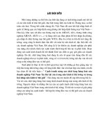 Cạnh tranh nâng cao chất lượng hàng hoá của doanh nghiệp việt nam xu thế tất yếu trong nền kinh tế thị trường và trong hội nhập nền kinh tế thế giới