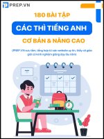 Bài tập các thì tiếng anh   prep vn sưu tầm + tổng hợp