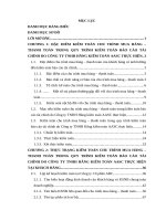 Hoàn thiện quy trình kiểm toán chu trình mua hàng – thanh toán trong kiểm toán báo cáo tài chính tại công ty tnhh hãng kiểm toán aasc