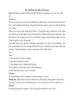 Trắc nghiệm tiếng anh lớp 6 có đáp án – kết nối tri thức phần  (11)