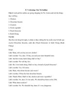 Trắc nghiệm tiếng anh lớp 6 có đáp án – kết nối tri thức phần  (8)