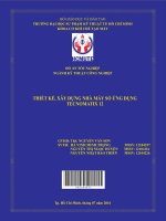 (Đồ án hcmute) thiết kế, xây dựng nhà máy số ứng dụng tecnomatix 12
